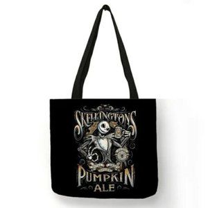 Skellington's Pumpkin Ale Medium Tote bag
